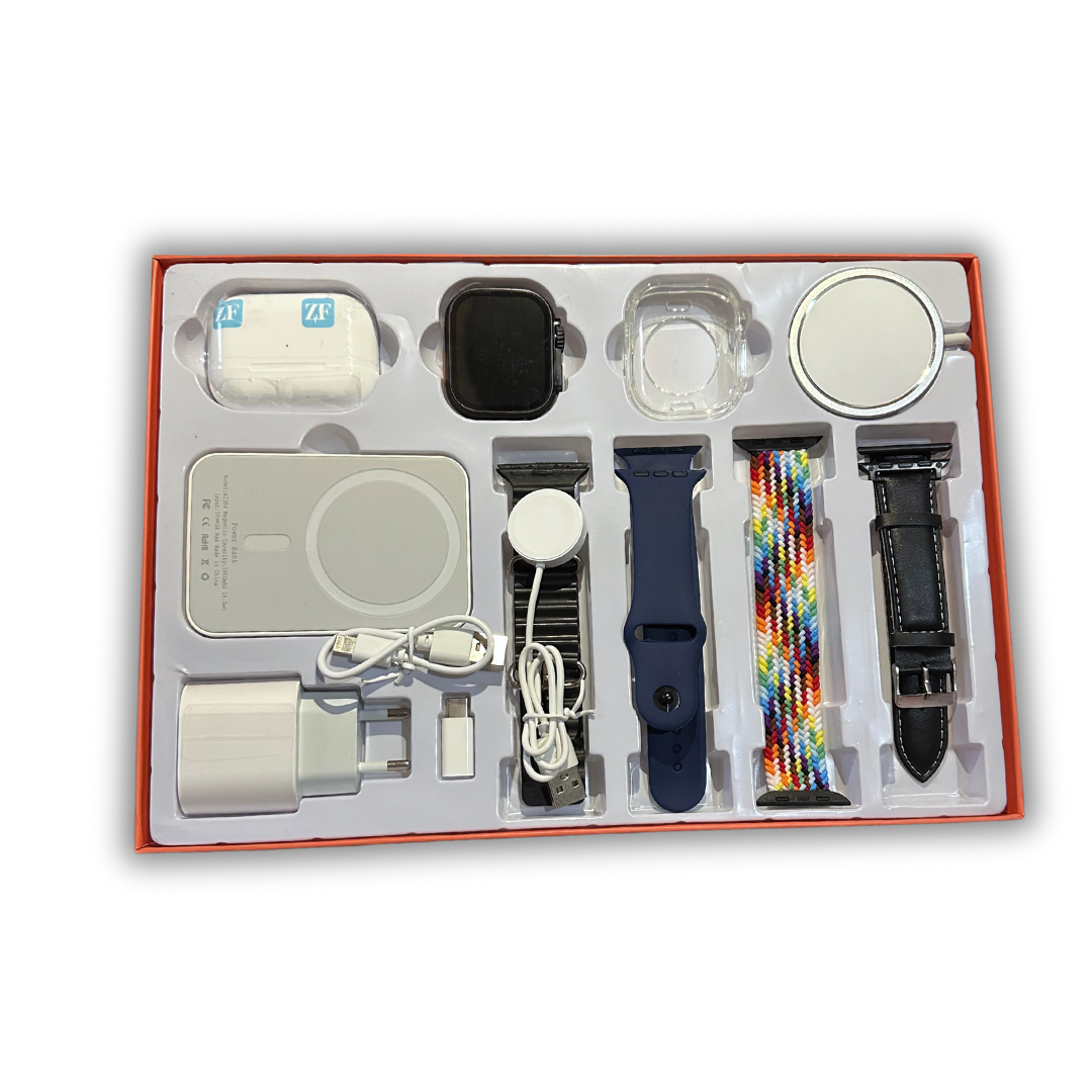 Kit 13 En 1 Reloj Auricular Y Mas